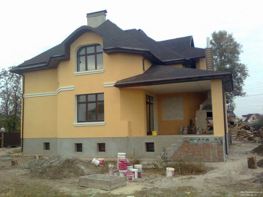 Покраска фасадов в Каменск-Уральском: пример №2.